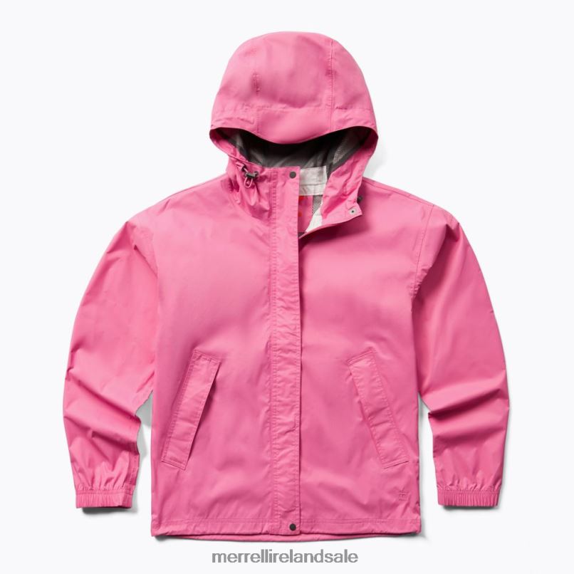 Fallon Rain Jacket (JWS26353-495) Merrell Women BX26T1252 Strawberry Moon Clothes