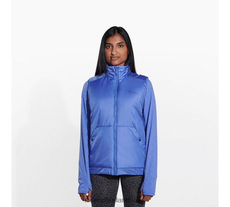 Geotex Insulated Vest (JWS26417-423) Merrell Women BX26T1289 Baja Blue Clothes