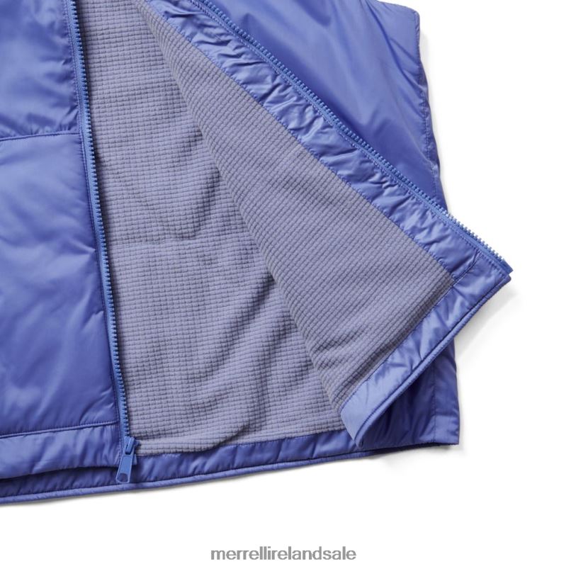 Geotex Insulated Vest (JWS26417-423) Merrell Women BX26T1289 Baja Blue Clothes
