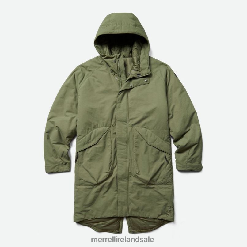 Kaidou Medium Weight Insulated Parka (JMF26494-289) Merrell Women BX26T537 Lichen Clothes