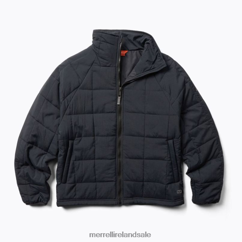 Terrain Insulated Jacket (JWF26547-010) Merrell Women BX26T1324 Black Clothes