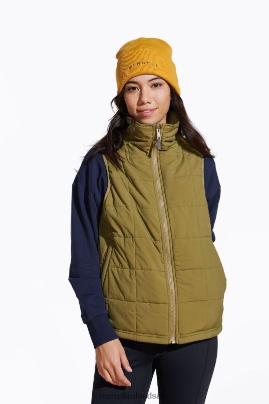 Terrain Insulated Vest (JWF26548-174) Merrell Women BX26T1313 Martini Olive Clothes