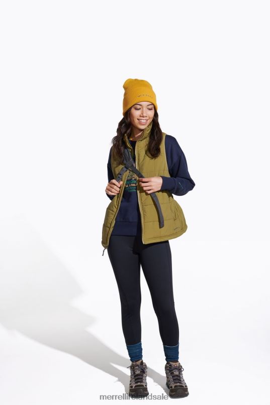 Terrain Insulated Vest (JWF26548-174) Merrell Women BX26T1313 Martini Olive Clothes