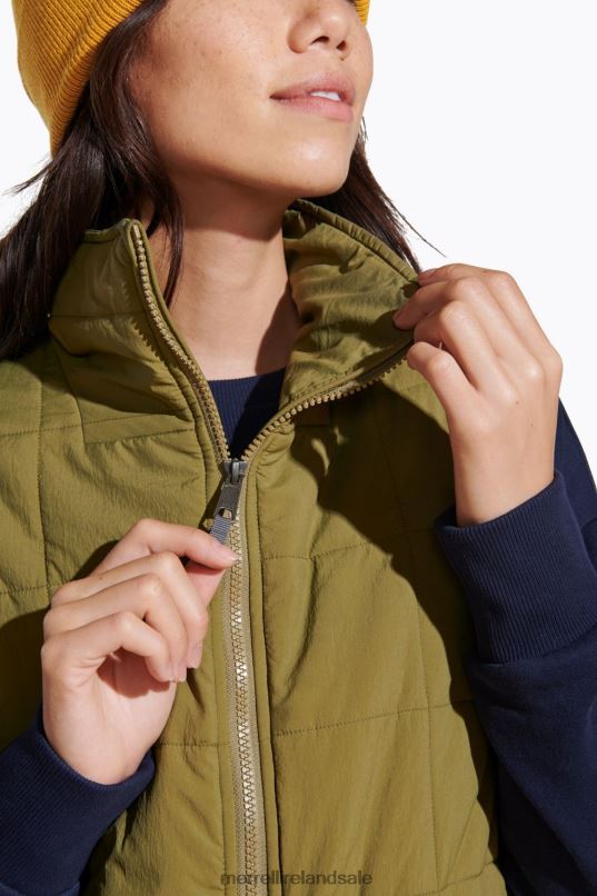 Terrain Insulated Vest (JWF26548-174) Merrell Women BX26T1313 Martini Olive Clothes