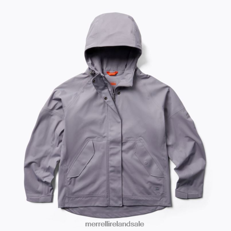 Whisper Rain Shell (JWS26351-485) Merrell Women BX26T995 Silver Bullet Clothes