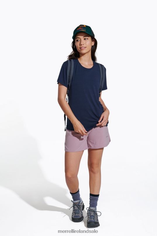 Everyday Tee with Tencel (JWS26442-353) Merrell Women BX26T996 Navy Clothes