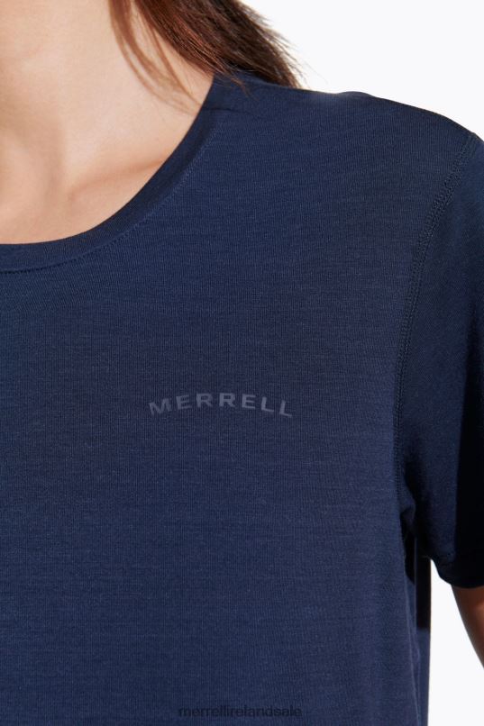 Everyday Tee with Tencel (JWS26442-353) Merrell Women BX26T996 Navy Clothes