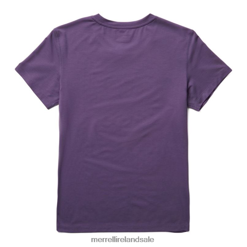 Everyday Tee with Tencel (JWS26442-631) Merrell Women BX26T1004 Purple Reign Clothes