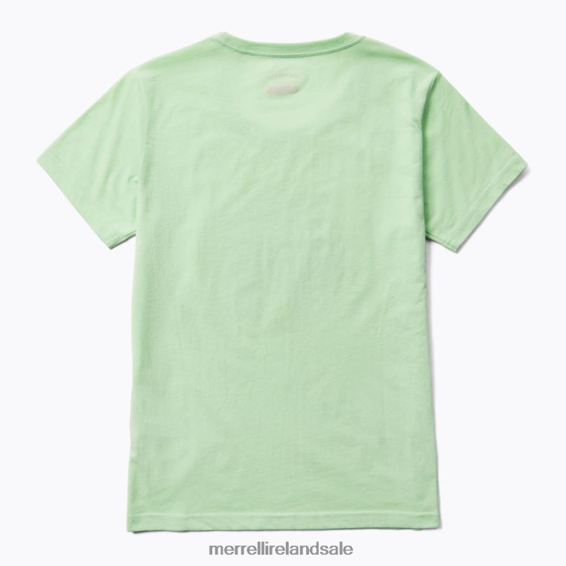 Short Sleeve Tee (JWS26683-330) Unlikely Hikers X Merrell Women BX26T1266 Mist Green Clothes