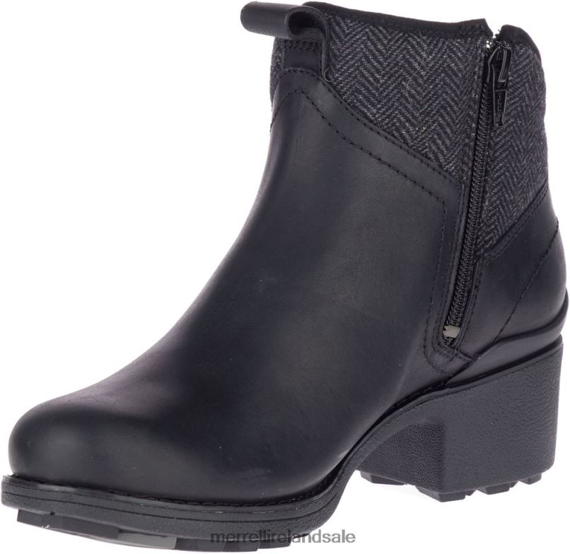 Chateau II Mid Pull Waterproof (J000886) Merrell Women BX26T1151 Black/Charcoal Shoes