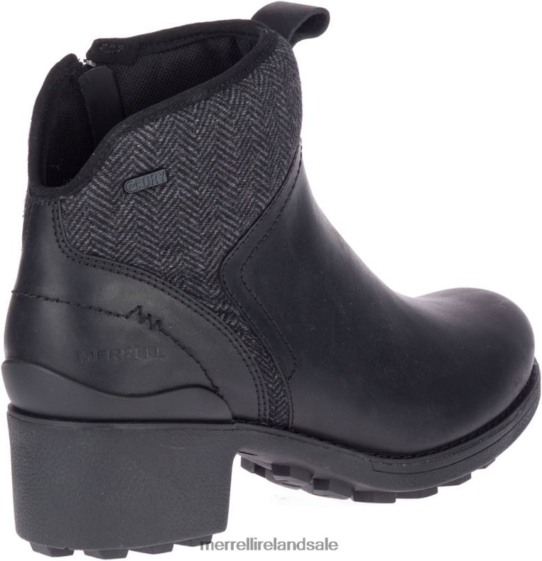 Chateau II Mid Pull Waterproof (J000886) Merrell Women BX26T1151 Black/Charcoal Shoes