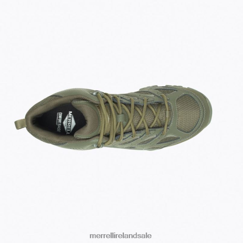 Moab 3 Mid Tactical Waterproof (J004113) Merrell Women BX26T122 Dark Olive Shoes