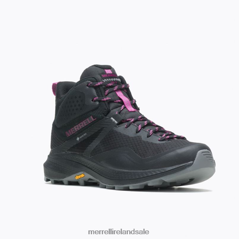 MQM 3 Mid GORE-TEX (J135520) Merrell Women BX26T1165 Black/Fuchsia Shoes
