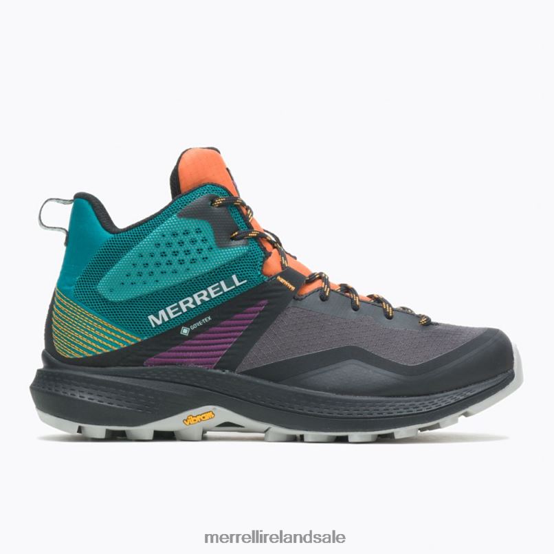 MQM 3 Mid GORE-TEX (J135528) Merrell Women BX26T1167 Tangerine/Teal Shoes