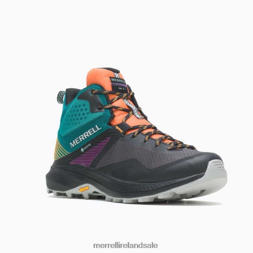 MQM 3 Mid GORE-TEX (J135528) Merrell Women BX26T1167 Tangerine/Teal Shoes