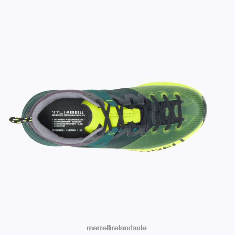 MTL MQM (J067340) Merrell Women BX26T838 Hi Viz/Jade Shoes