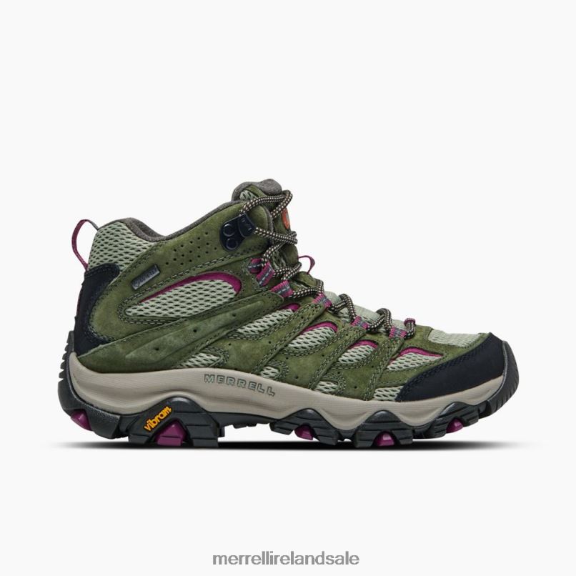 Moab 3 Mid GORE-TEX (J035818) Merrell Women BX26T899 Lichen/Mulberry Shoes