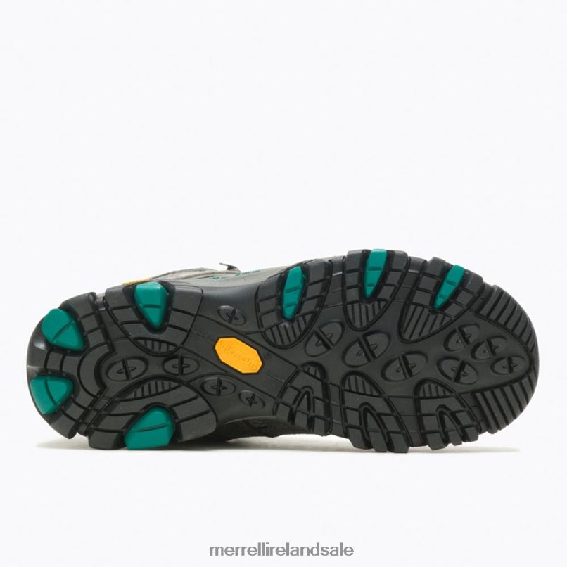 Moab 3 Mid Waterproof (J035850) Merrell Women BX26T1035 Granite/Marine Shoes