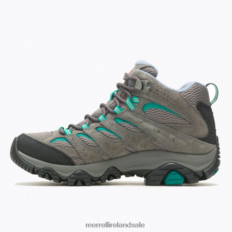 Moab 3 Mid Waterproof (J035850) Merrell Women BX26T1035 Granite/Marine Shoes
