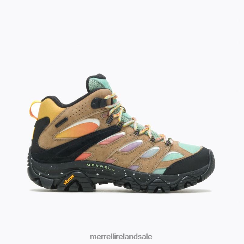 Moab 3 Mid Waterproof X Unlikely Hikers Wide Width (J499994W) Merrell Women BX26T1303 Multi Shoes