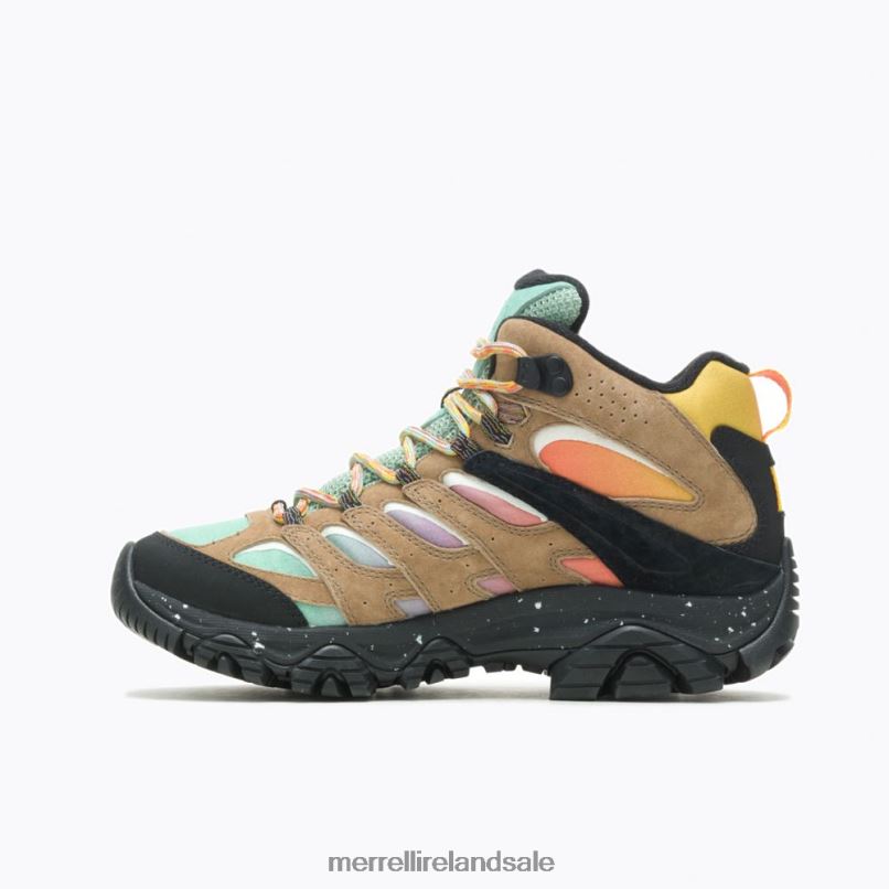 Moab 3 Mid Waterproof X Unlikely Hikers Wide Width (J499994W) Merrell Women BX26T1303 Multi Shoes
