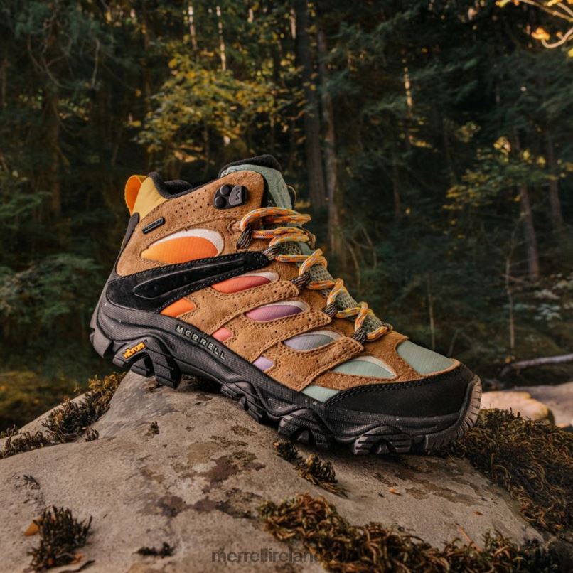 Moab 3 Mid Waterproof X Unlikely Hikers Wide Width (J499994W) Merrell Women BX26T1303 Multi Shoes