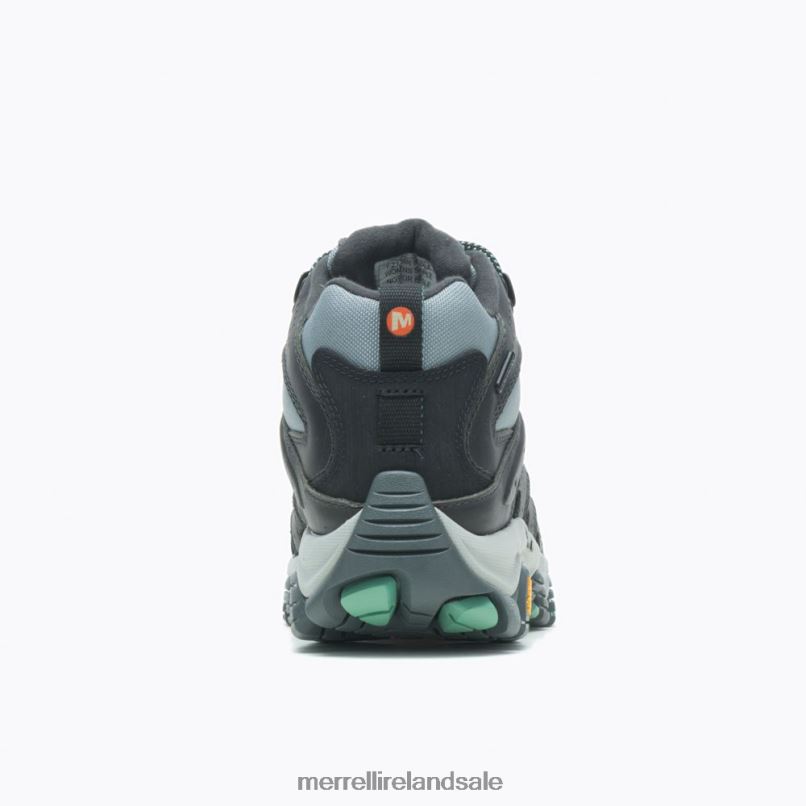 Moab 3 Thermo Mid Waterproof Wide Width (J036650W) Merrell Women BX26T1147 Rock/Jade Shoes
