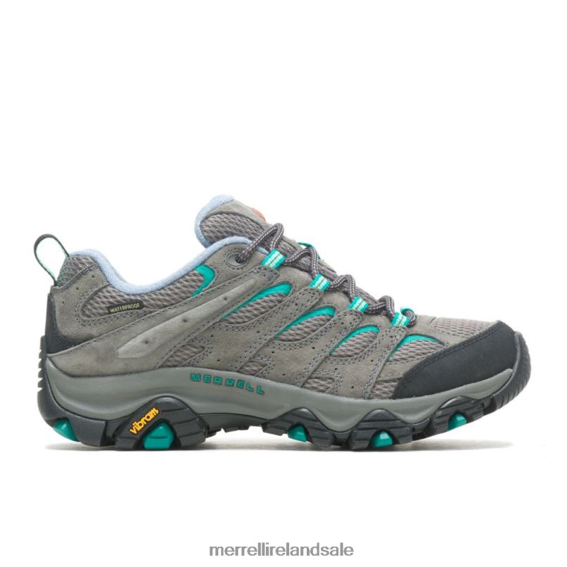 Moab 3 Waterproof (J035860) Merrell Women BX26T1030 Granite/Marine Shoes
