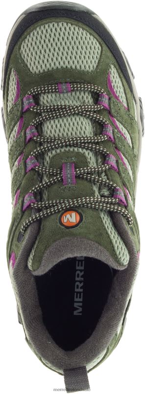 Moab 3 Waterproof (J035868) Merrell Women BX26T1031 Lichen Shoes