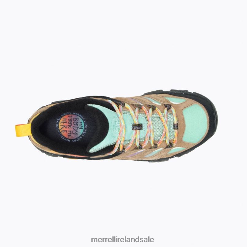 Moab 3 X Unlikely Hikers Wide Width (J499996W) Merrell Women BX26T1276 Multi Shoes