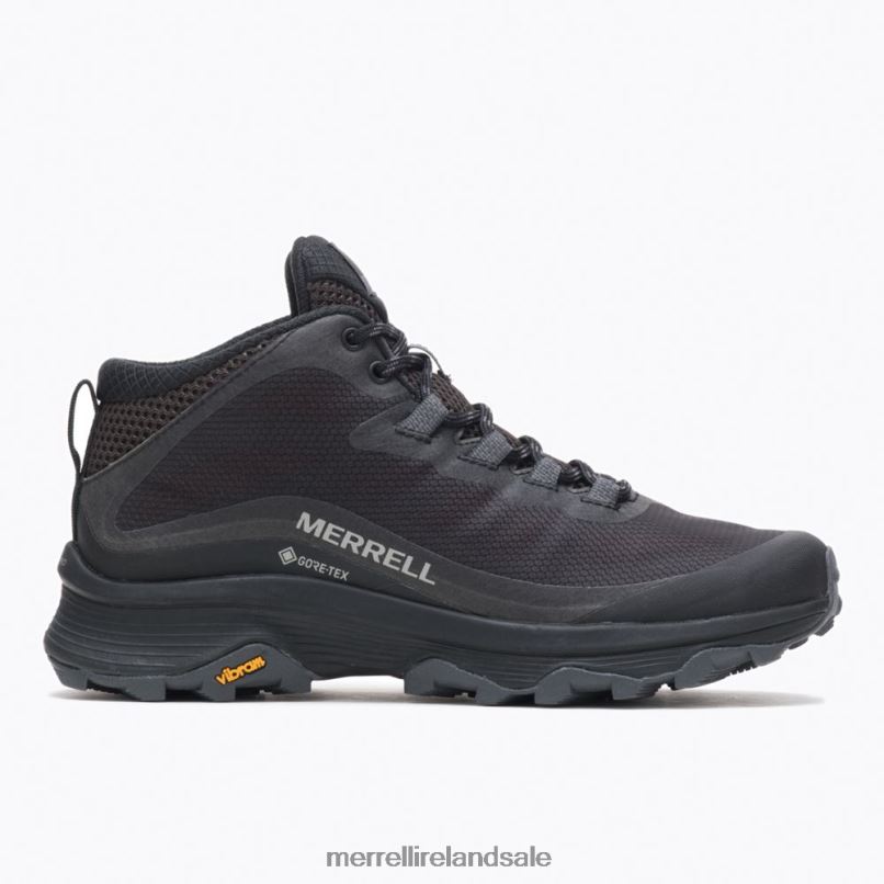 Moab Speed Mid GORE-TEX (J067174) Merrell Women BX26T877 Black/Asphalt Shoes