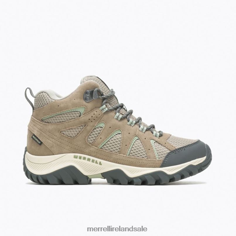 Oakcreek Mid Waterproof (J035916) Merrell Women BX26T1256 Brindle Shoes