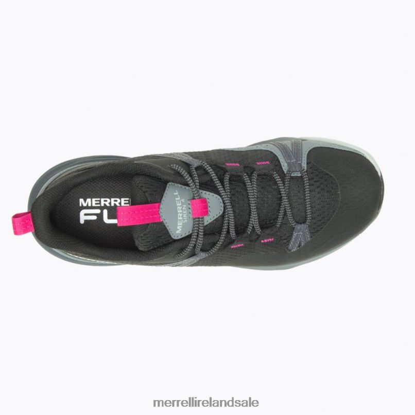 Siren 4 (J037290) Merrell Women BX26T964 Black Shoes