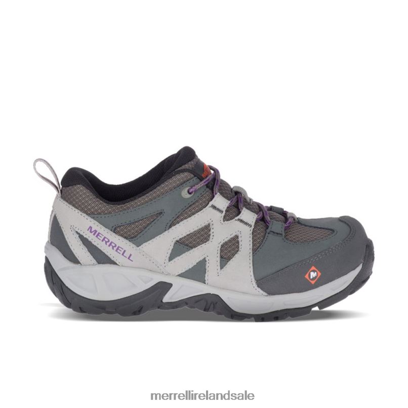 Siren Alloy Toe Work Shoe (J099324) Merrell Women BX26T1197 Charcoal Shoes