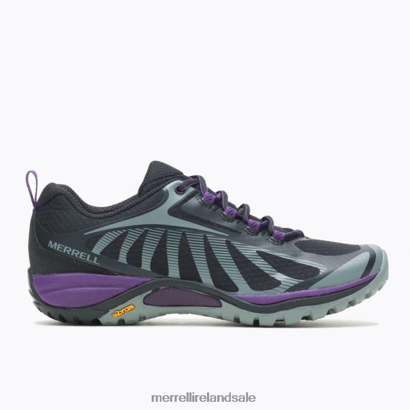 Siren Edge 3 Wide Width (J034438W) Merrell Women BX26T1069 Black/Acai Shoes