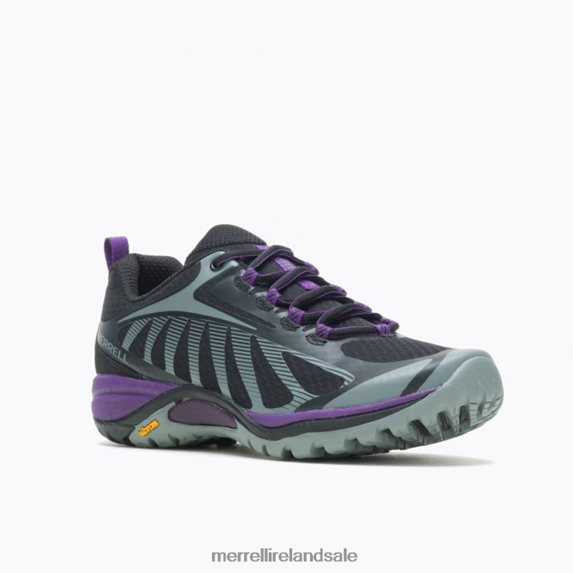 Siren Edge 3 Wide Width (J034438W) Merrell Women BX26T1069 Black/Acai Shoes