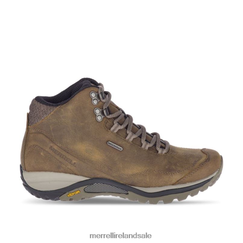 Siren Traveller 3 Mid Waterproof Wide Width (J035344W) Merrell Women BX26T1316 Brindle/Boulder Shoes
