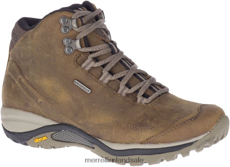 Siren Traveller 3 Mid Waterproof Wide Width (J035344W) Merrell Women BX26T1316 Brindle/Boulder Shoes