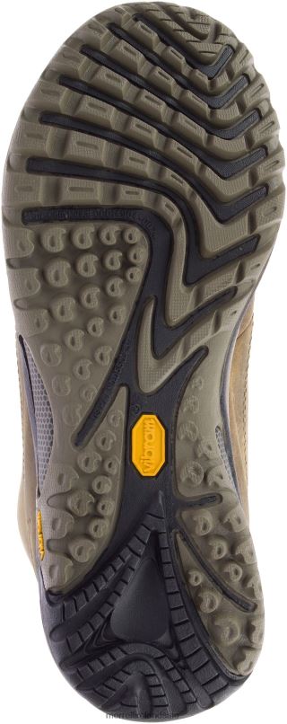 Siren Traveller 3 Mid Waterproof Wide Width (J035344W) Merrell Women BX26T1316 Brindle/Boulder Shoes