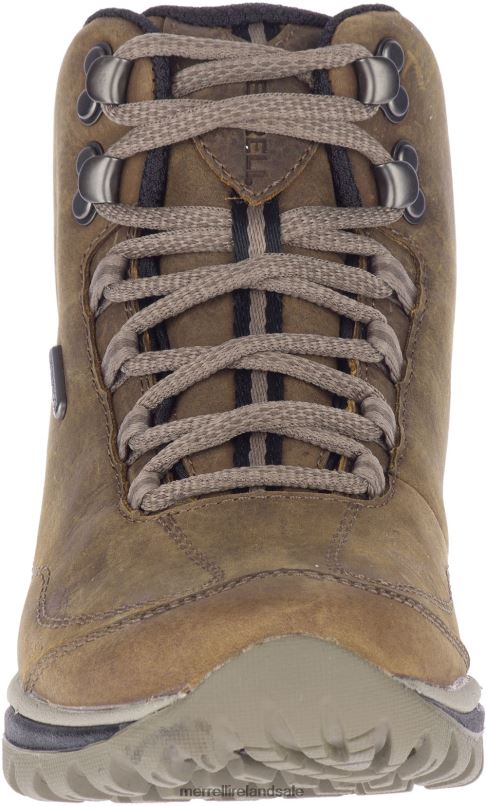 Siren Traveller 3 Mid Waterproof Wide Width (J035344W) Merrell Women BX26T1316 Brindle/Boulder Shoes