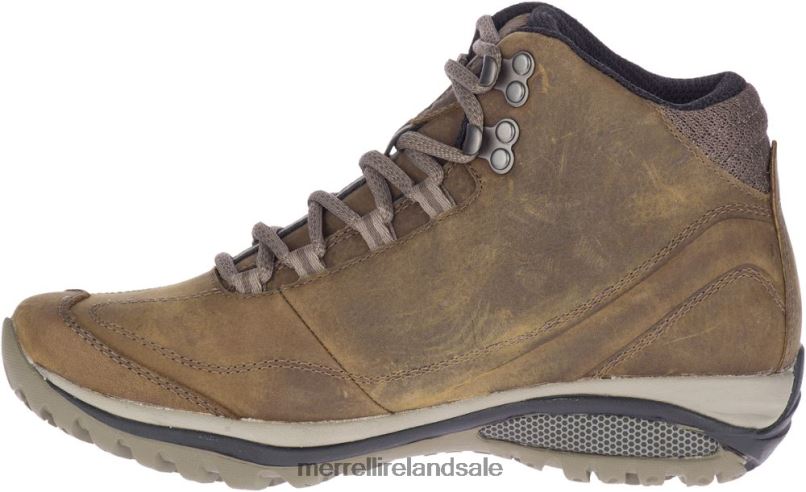 Siren Traveller 3 Mid Waterproof Wide Width (J035344W) Merrell Women BX26T1316 Brindle/Boulder Shoes