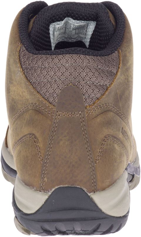 Siren Traveller 3 Mid Waterproof Wide Width (J035344W) Merrell Women BX26T1316 Brindle/Boulder Shoes