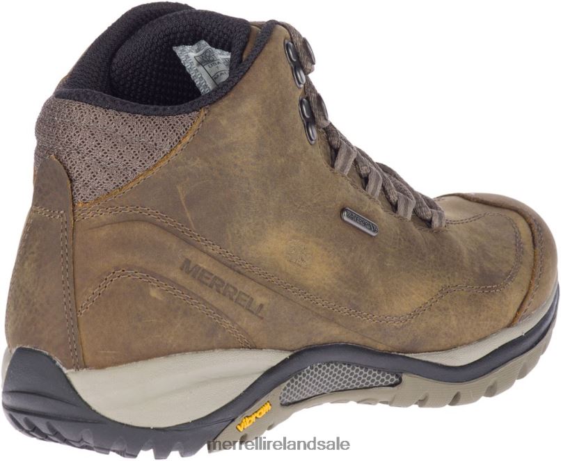 Siren Traveller 3 Mid Waterproof Wide Width (J035344W) Merrell Women BX26T1316 Brindle/Boulder Shoes