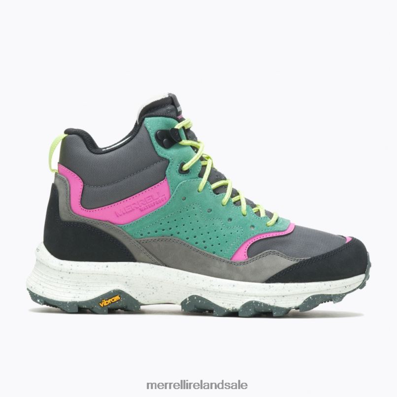 Speed Solo Mid Waterproof (J500322) Merrell Women BX26T827 Rock Multi Shoes