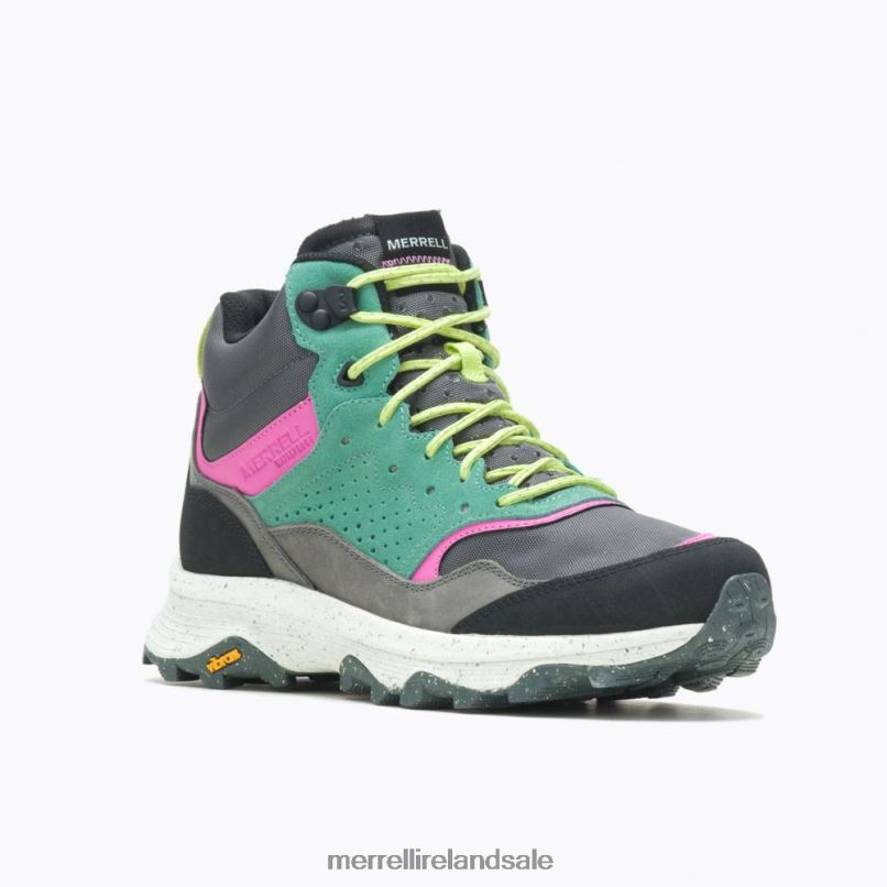 Speed Solo Mid Waterproof (J500322) Merrell Women BX26T827 Rock Multi Shoes