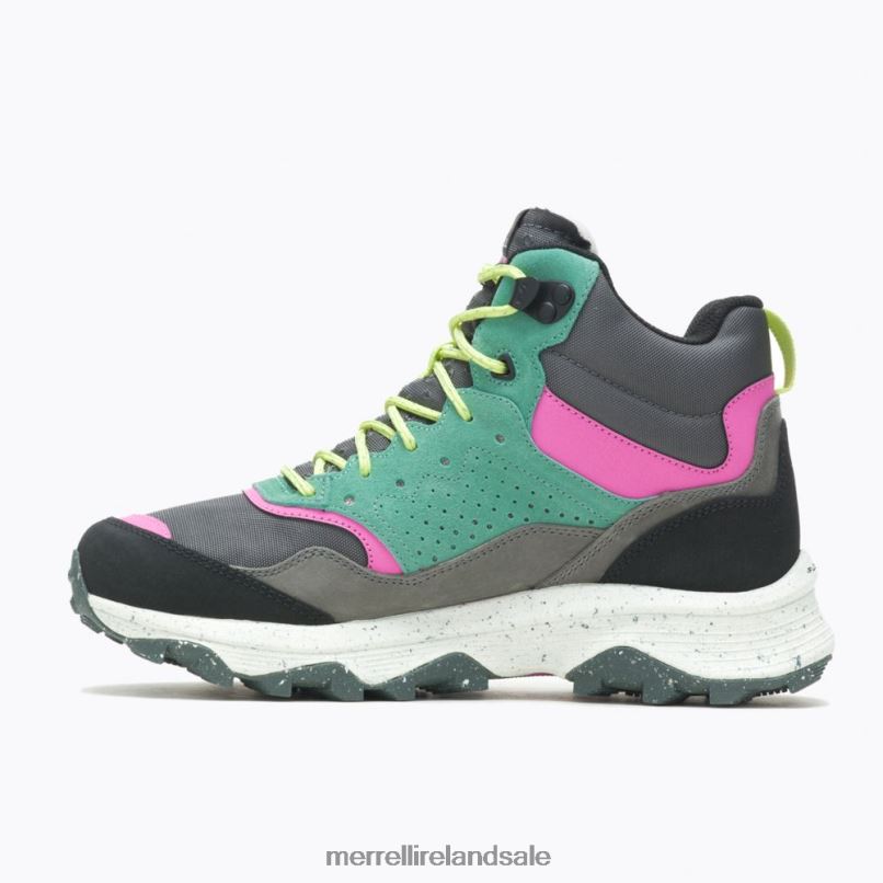 Speed Solo Mid Waterproof (J500322) Merrell Women BX26T827 Rock Multi Shoes