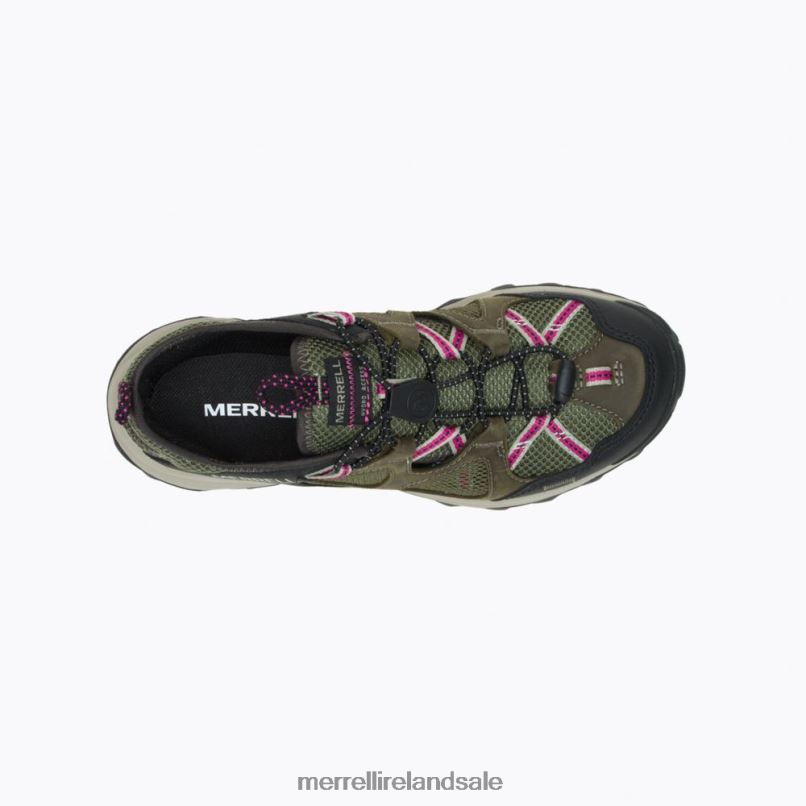 Speed Strike Leather Sieve (J135168) Merrell Women BX26T979 Lichen Shoes