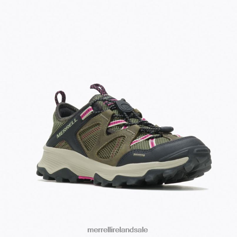 Speed Strike Leather Sieve (J135168) Merrell Women BX26T979 Lichen Shoes