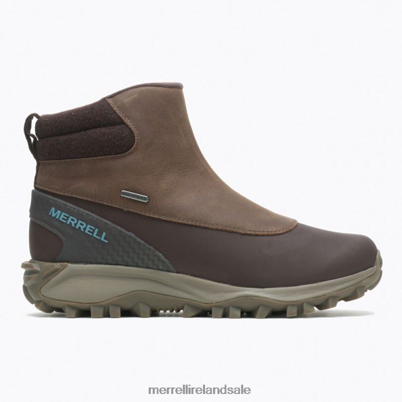 Thermo Kiruna Mid Zip Waterproof (J035092) Merrell Women BX26T1329 Clay Shoes
