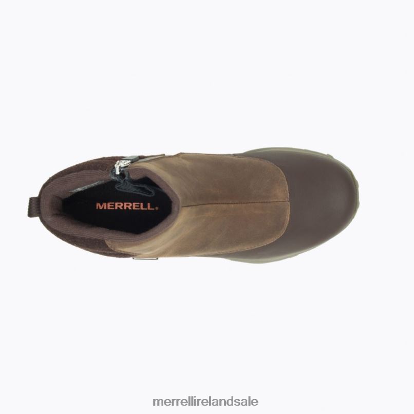 Thermo Kiruna Mid Zip Waterproof (J035092) Merrell Women BX26T1329 Clay Shoes